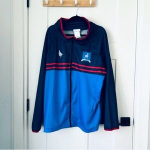 Men's Blue and Navy Lightweight Jacket Ted Lasso